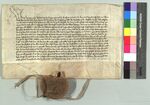 KAE, A.CI.2: Burgrechtsbrief Zürichs für Abt Burkard von Krenkingen