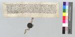 KAE, C.FA.8: Verkauf eines Leibeigenen zu Eschenz von der Karthause Ittingen an das Kloster Einsiedeln
