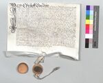 KAE, C.SA.3b: Reversbrief von Christoph von Peyer zu Freudenfels um verschiedene Güter im Sigenthal